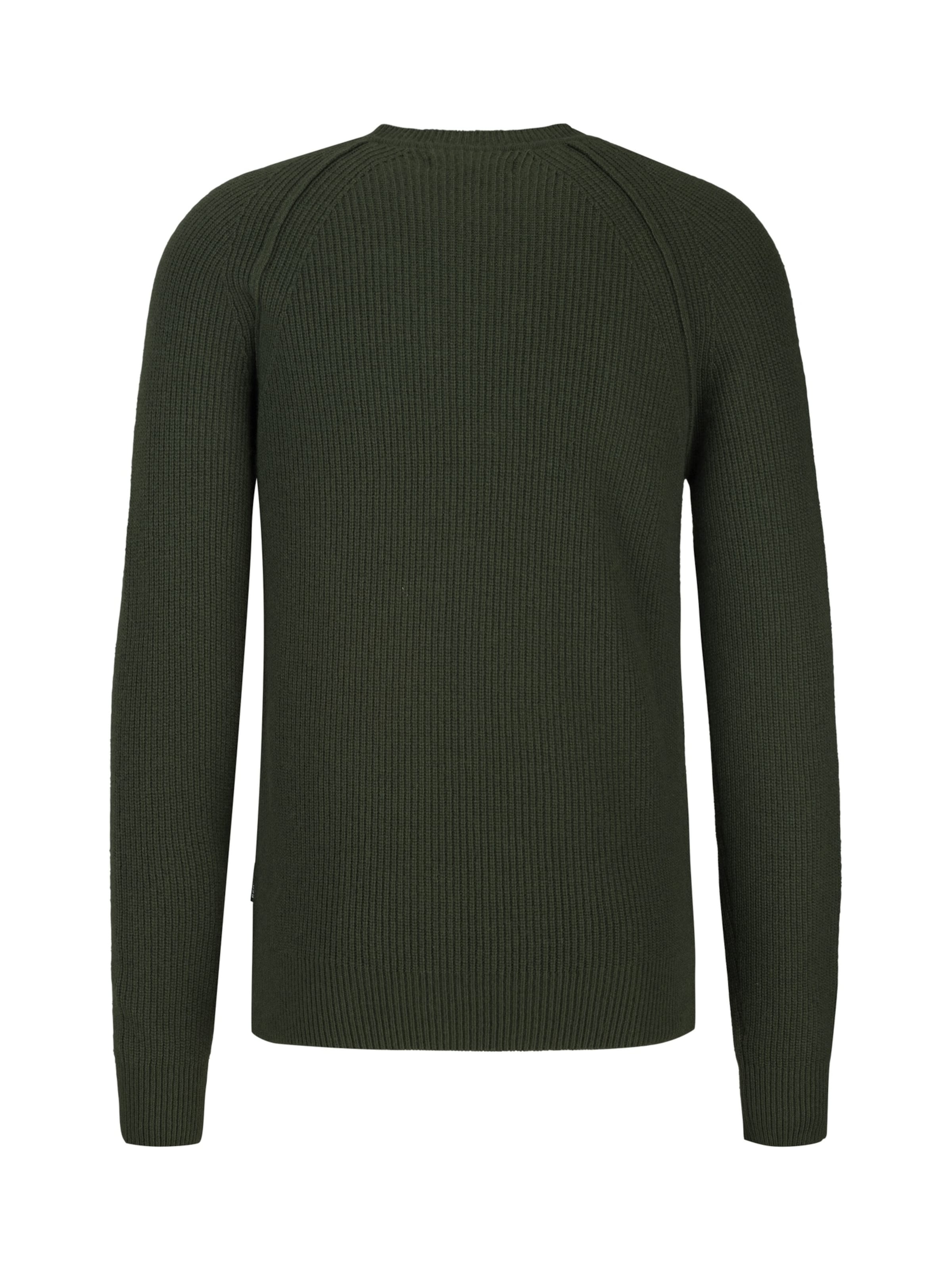 19V69 ITALIA Pulóver 'Masche' - zöld