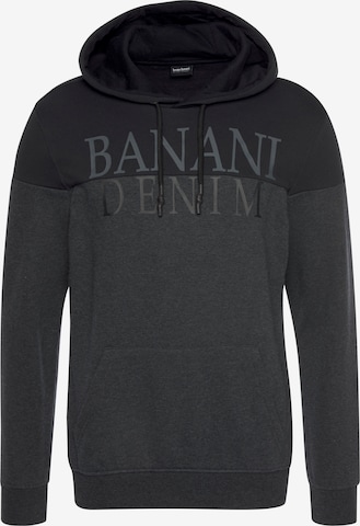 BRUNO BANANI Sweatshirt in Grey: front