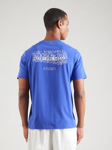 T-Shirt 'S-TURRACH' NAPAPIJRI en bleu : devant