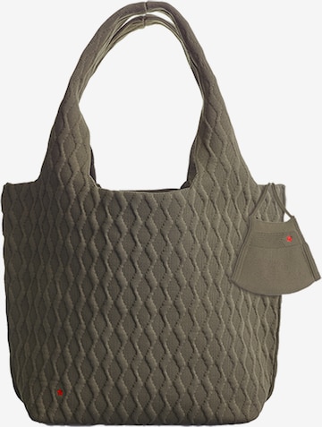 RedStars Tasche in Grün: Vorderseite