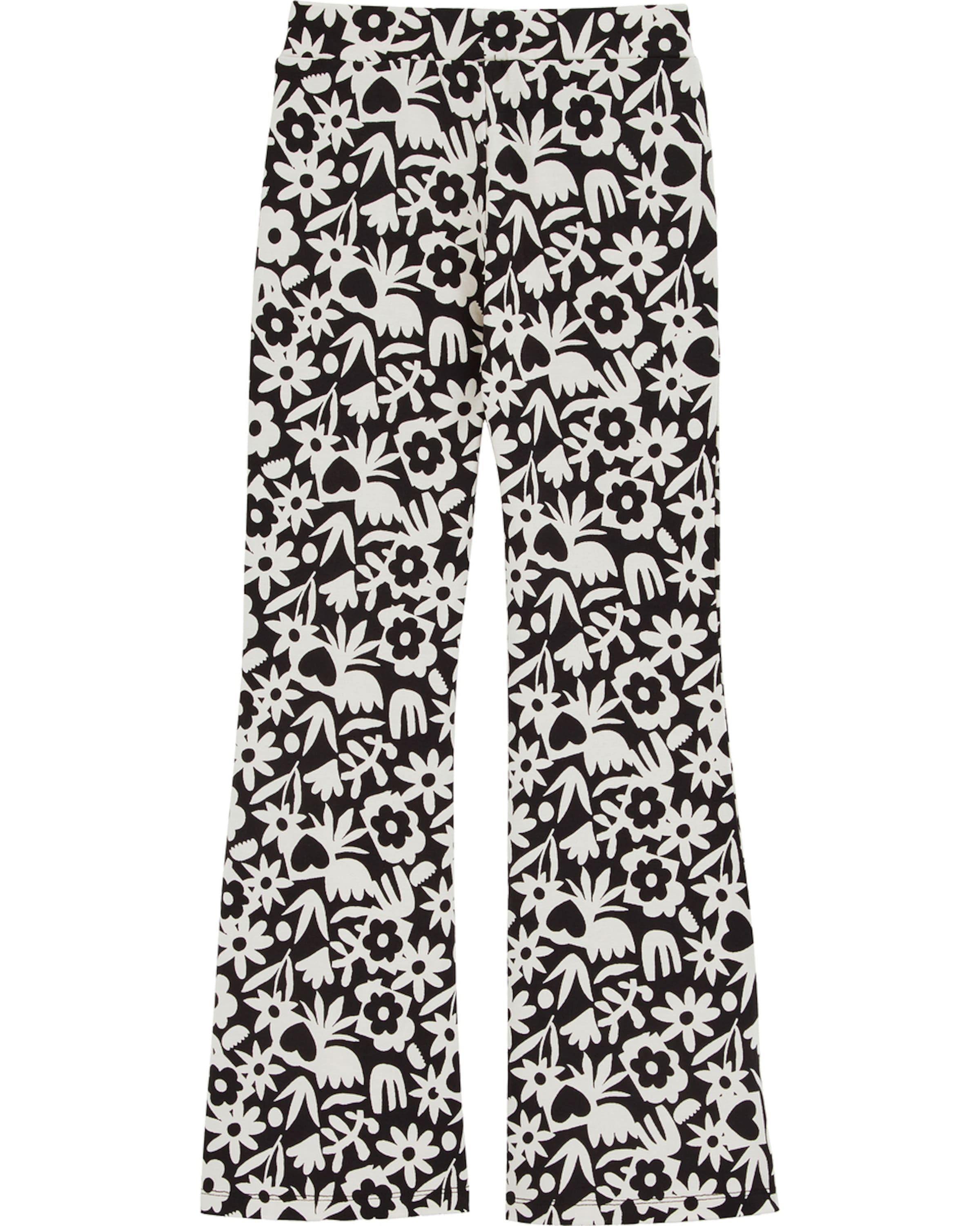 melns WE Fashion Plati gali Bikses: no priekšpuses