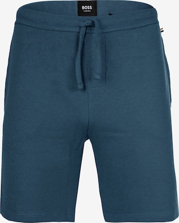 BOSS Pajama pants in Blue: front