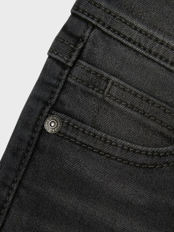 NAME IT - Slimfit Calças de ganga 'NMMSilas' em cinzento