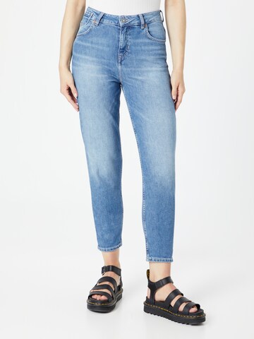 MUSTANG Tapered Jeans 'Charlotte' in Blauw: voorkant