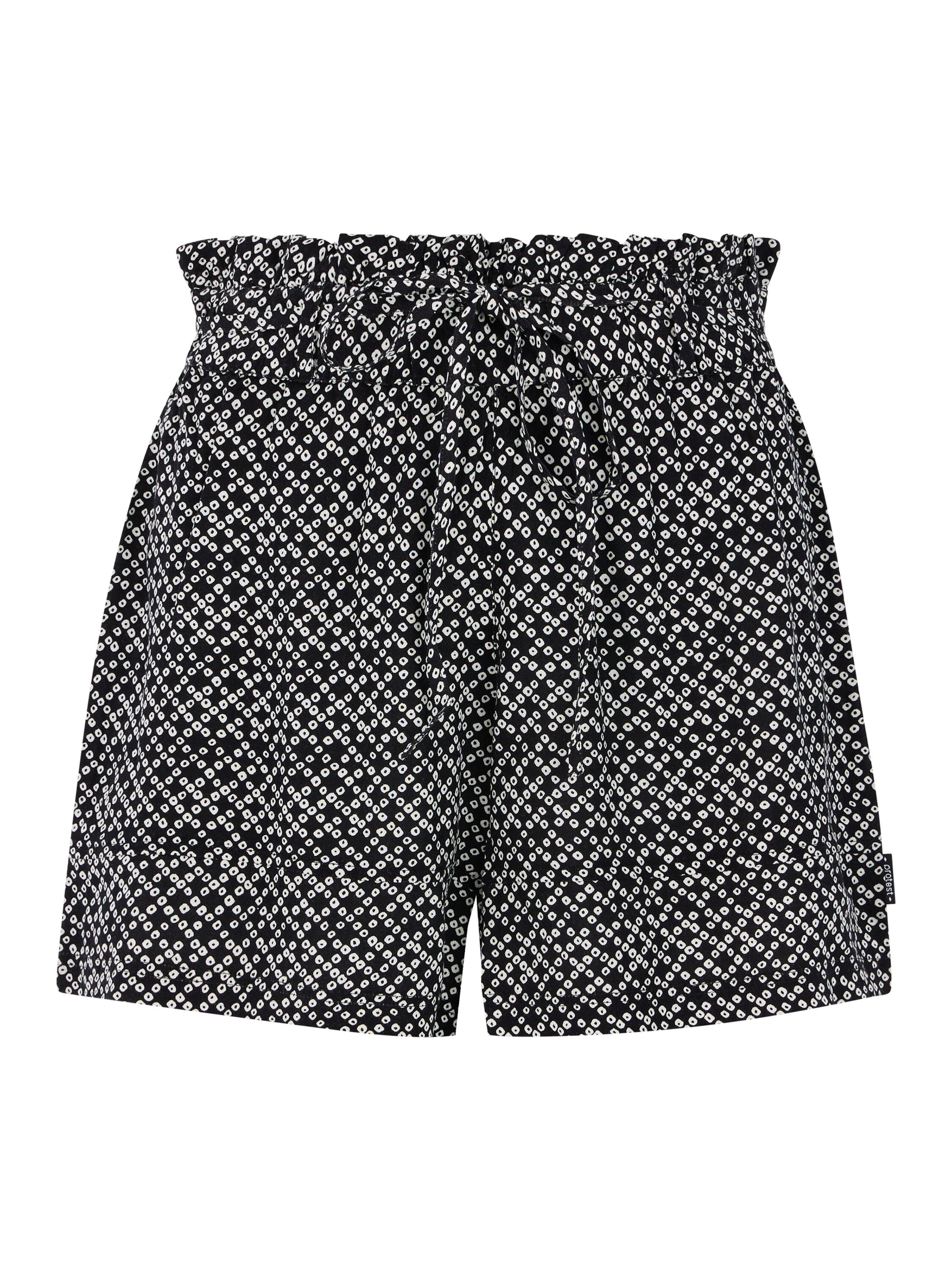 PROTEST Loose fit Trousers 'PRTCALIPSO' in Black: front