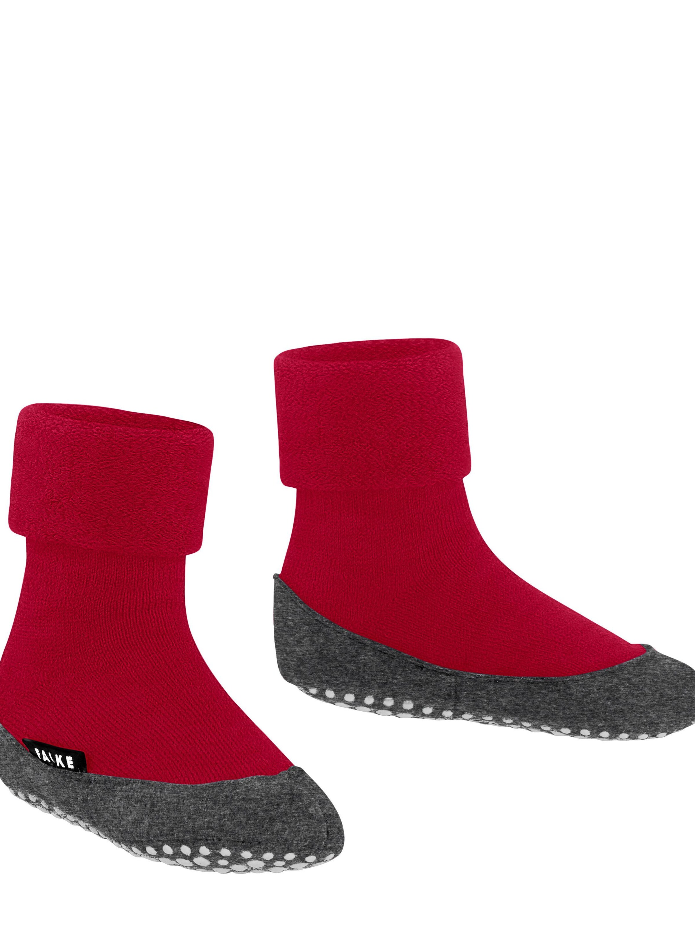 FALKE Socks 'Cosyshoe Teens' in Red