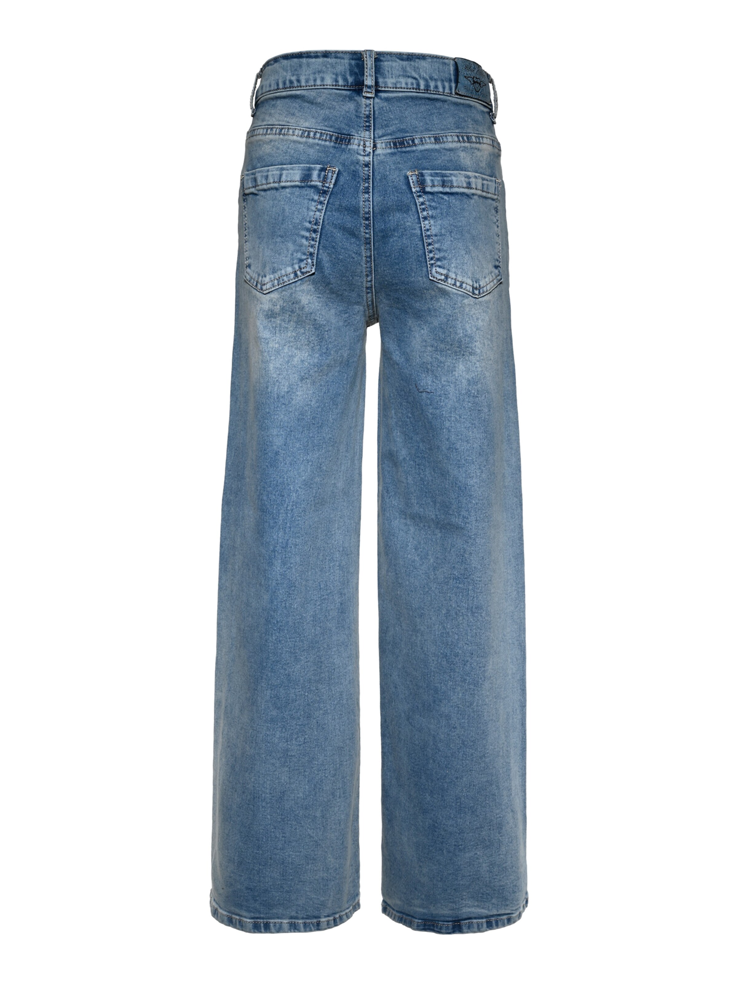 BLUE EFFECT Široký strih Džínsy '1359' - Modrá