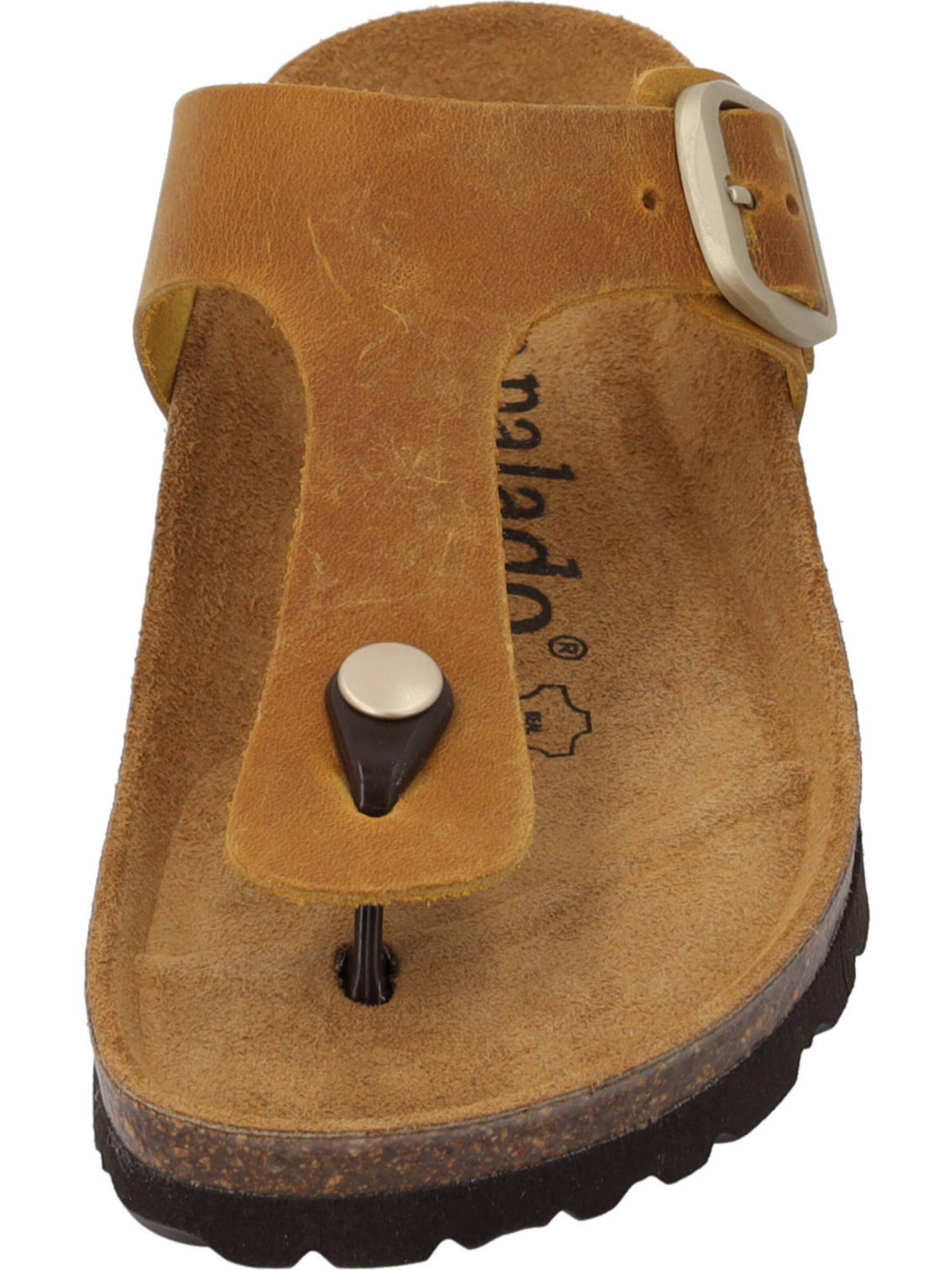 Tongs 'Kos Denka' Palado en jaune