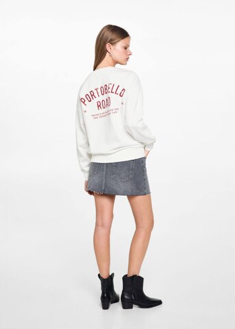 MANGO TEEN Sweatshirt 'Porto' in White