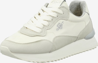 GANT Baskets basses 'Bevinda' en gris clair / blanc, Vue avec produit