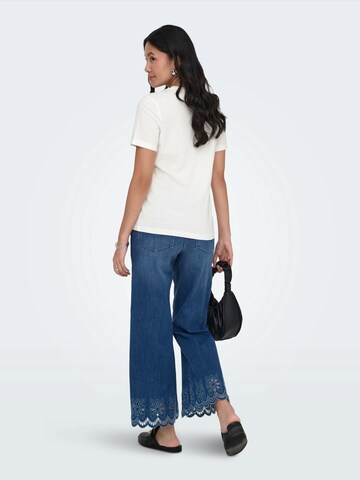 T-shirt 'ONLKITA' ONLY en blanc