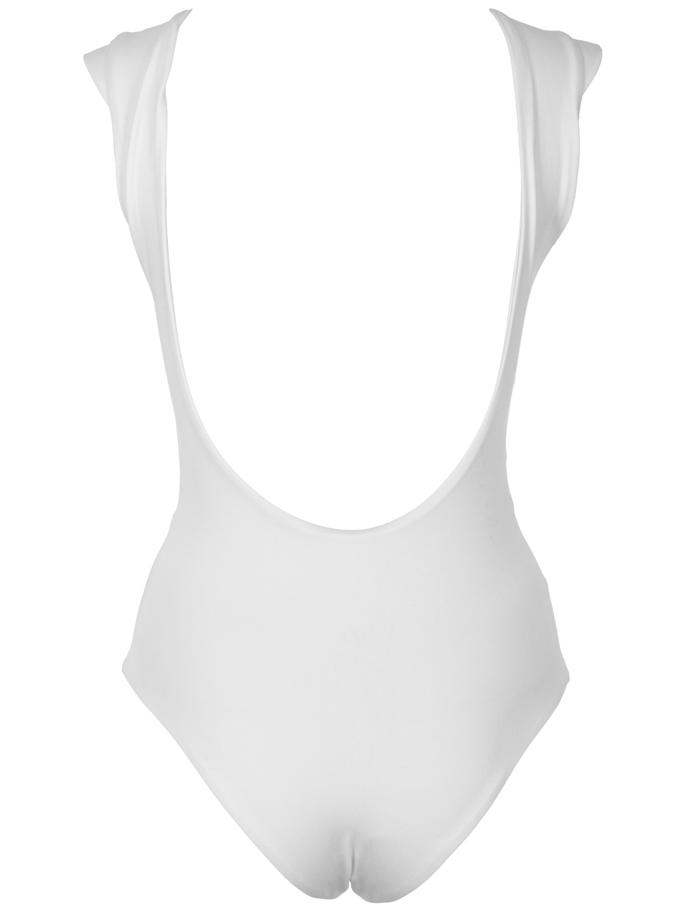 SEA ME SWIM High neck Badeanzug 'COTE D'AZUR'‌ in Weiß