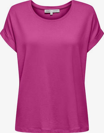 ONLY Μπλουζάκι 'Moster' σε ροζ: μπροστά