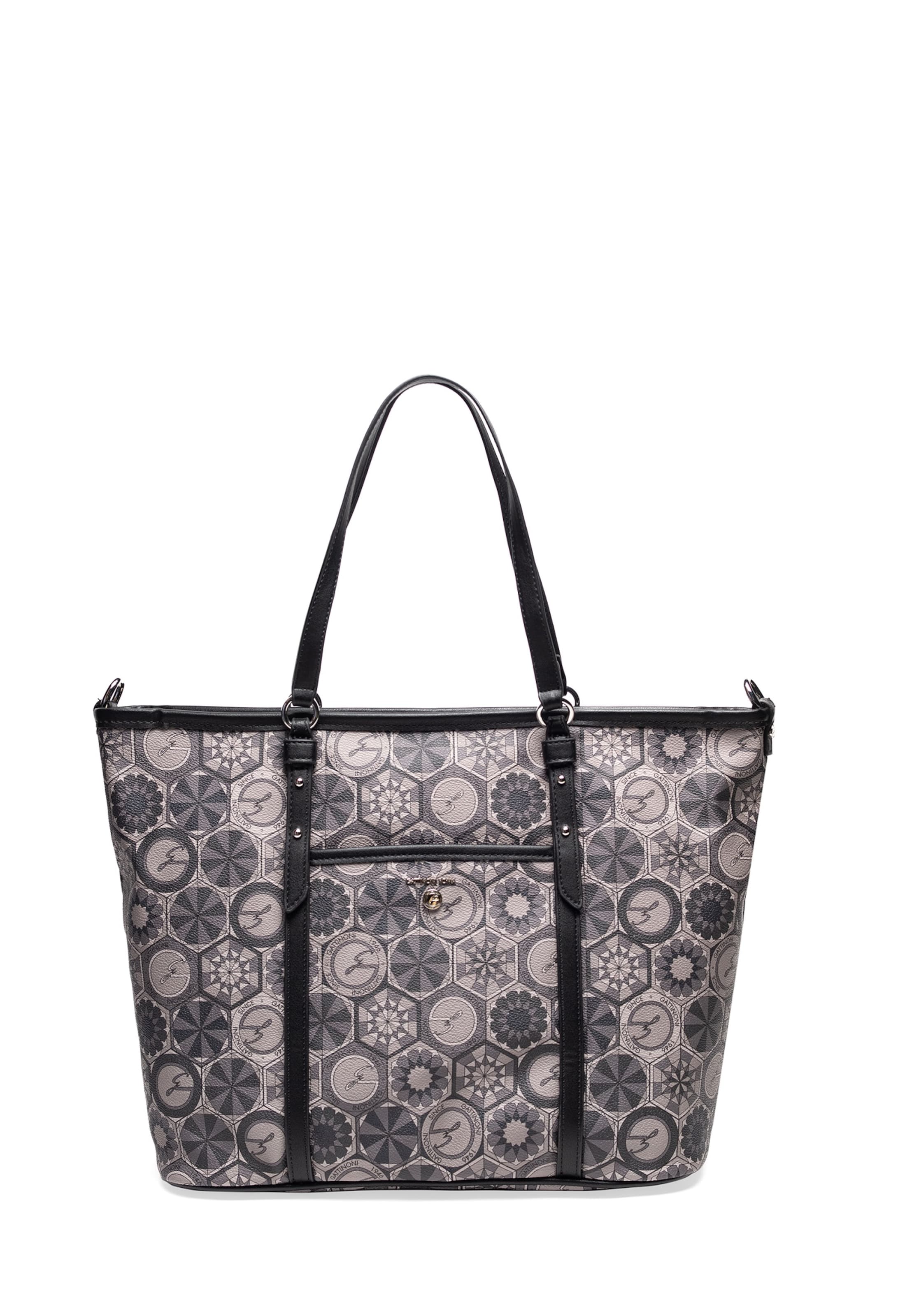 Gattinoni Shopper in Zwart: voorkant