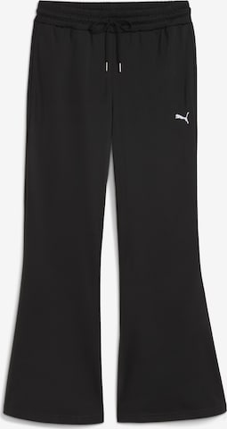 évasé Pantalon PUMA en noir : devant