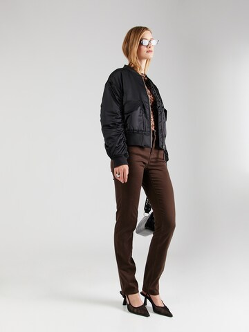 Coupe slim Pantalon BRAX en marron