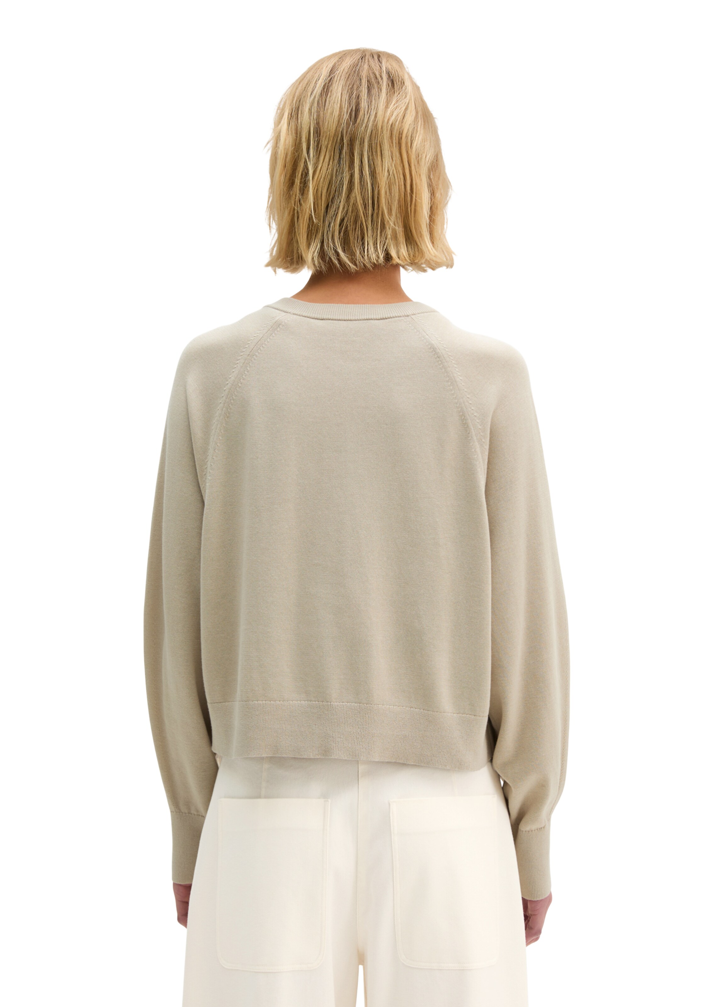 Marc O'Polo Strickjacke in Beige