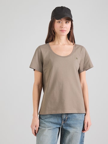 G-STAR Μπλουζάκι σε καφέ