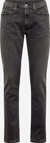 LEVI'S ® Jeans '512 Slim Taper Lo Ball' in Zwart: voorkant