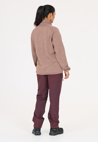 Whistler Fleece jacket 'Wolven' in Red