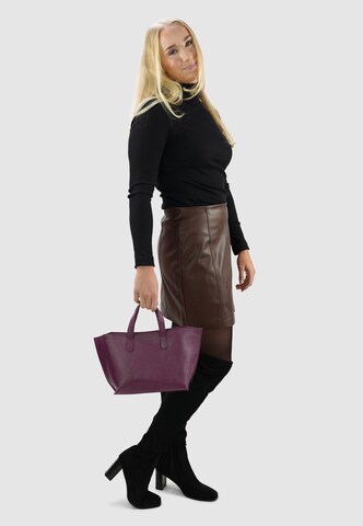 HARPA Handtas 'RACHEL' in Lila: voorkant