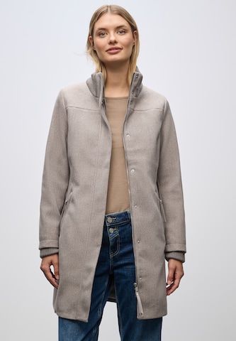 STREET ONE Tussenmantel in Bruin: voorkant