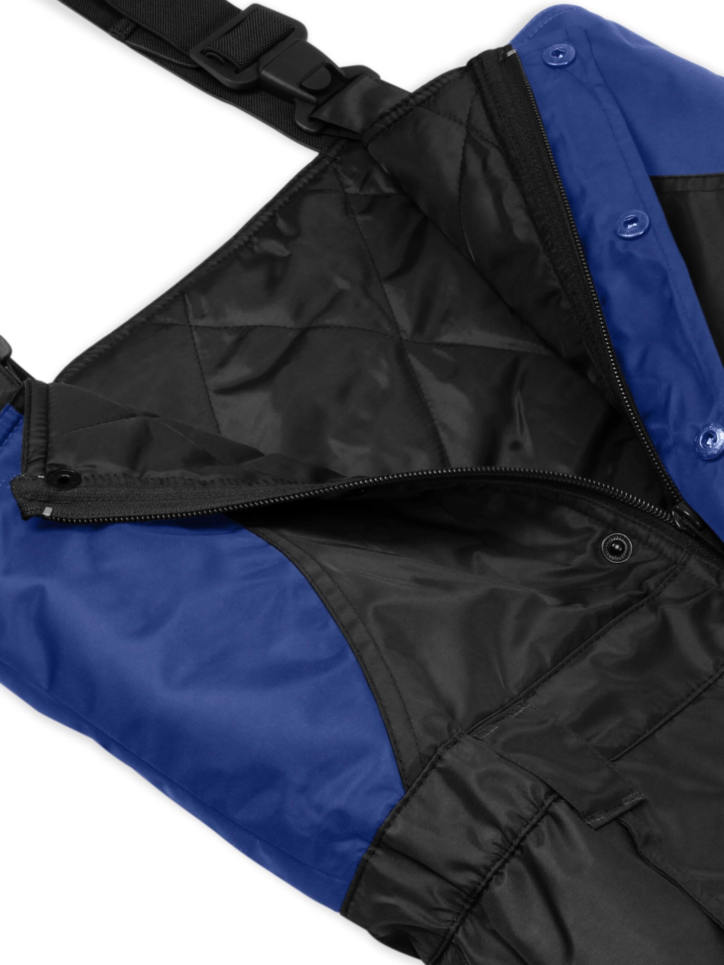 normani Regular Latzhose 'Peak' in Schwarz