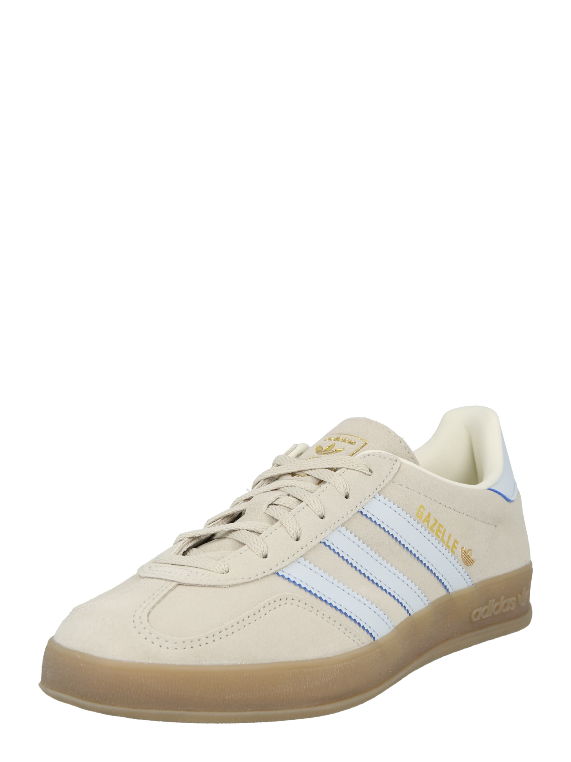 ADIDAS ORIGINALS Sneaker 'GAZELLE' in creme / blau / gold / weiß, Produktansicht