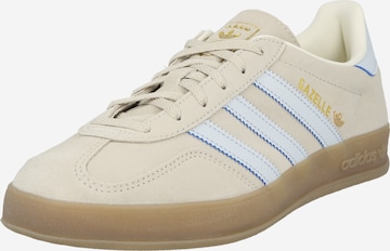 smėlio ADIDAS ORIGINALS Sportbačiai be auliuko 'GAZELLE': priekis