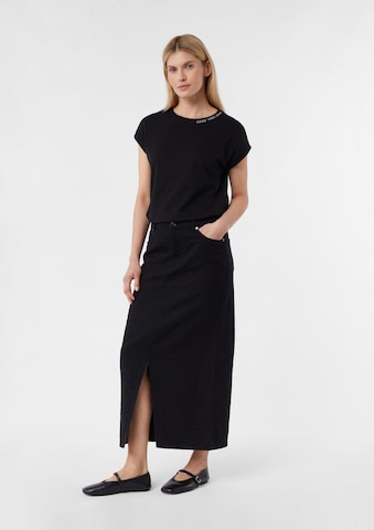 comma casual identity T-Shirt in Schwarz