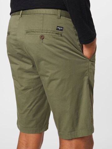 STRELLSON Normální Chino kalhoty 'Crush' – zelená