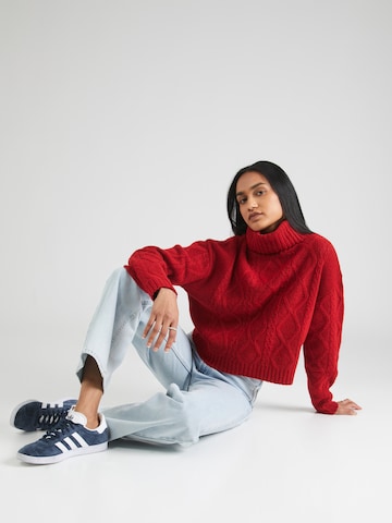 ABOUT YOU Sweater 'Carla' in Red