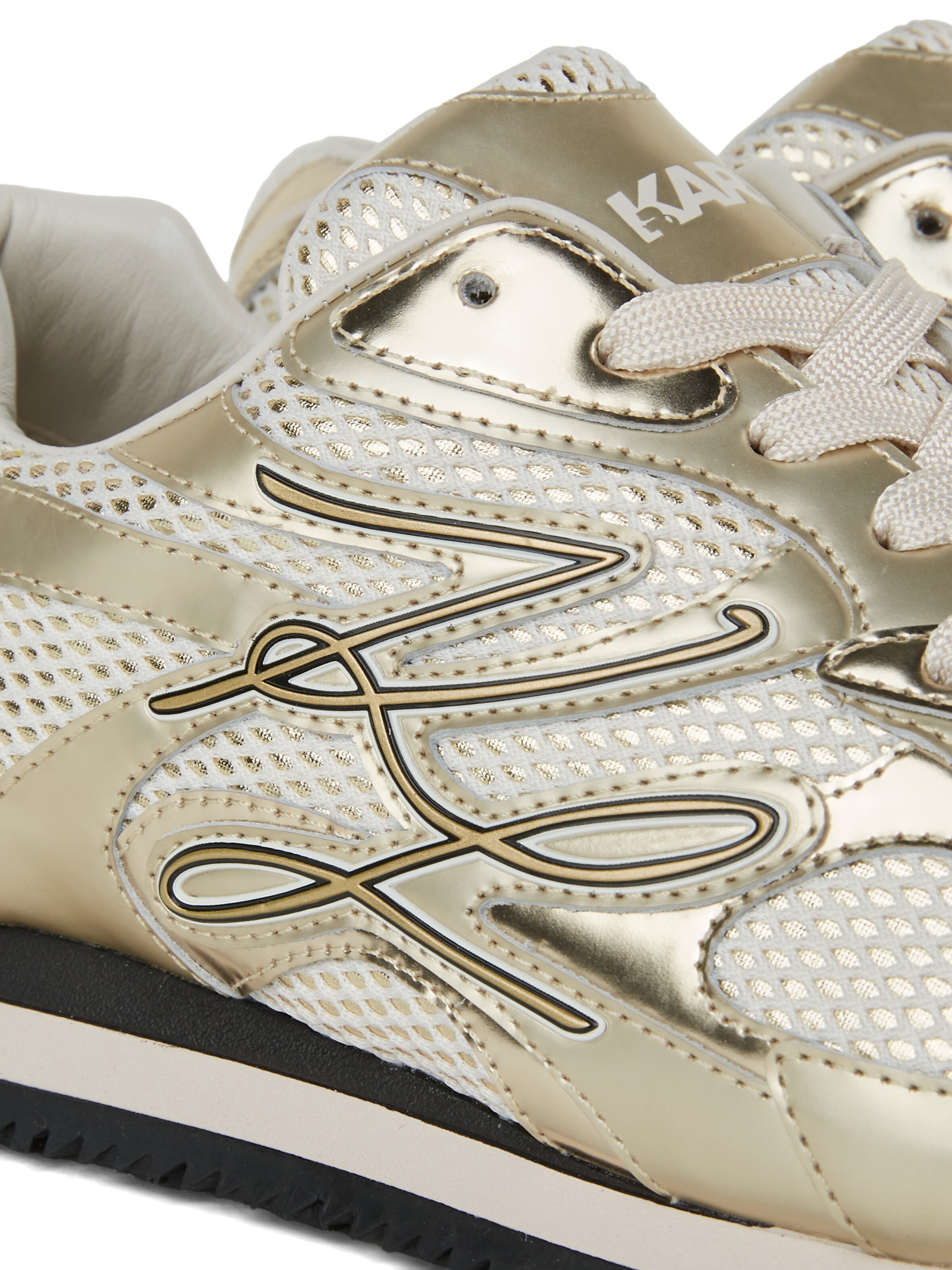 Karl Lagerfeld Nízke tenisky - Zlatá