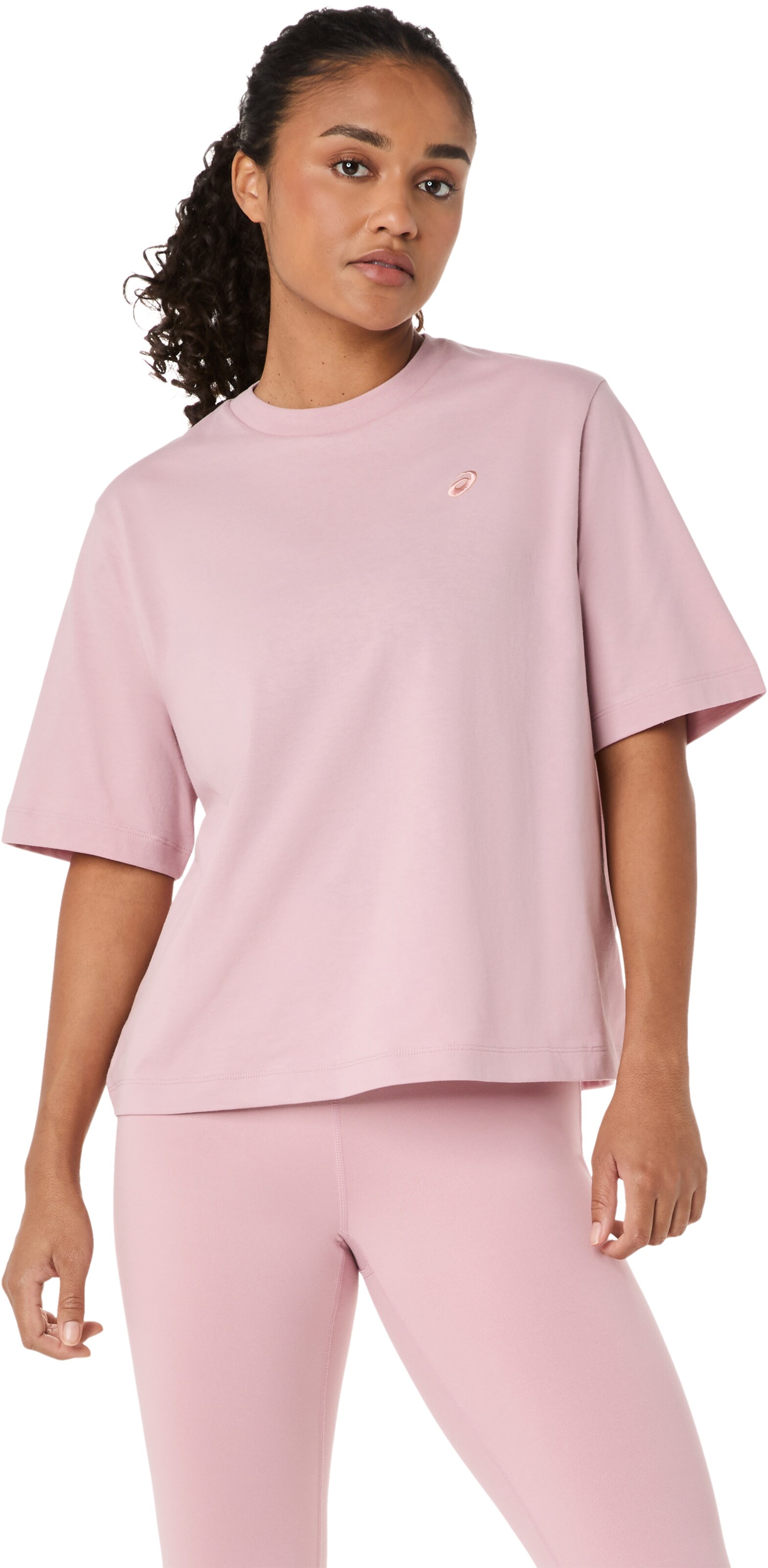 ASICS Performance Shirt in Pink: front