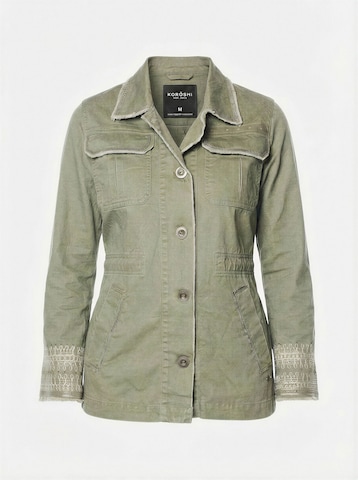 KOROSHI - Casaco meia-estação em verde