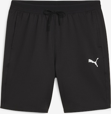 PUMA Sportbroek in Zwart: voorkant