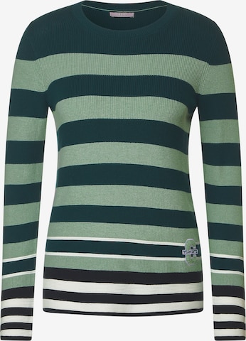 CECIL Sweater in Green: front