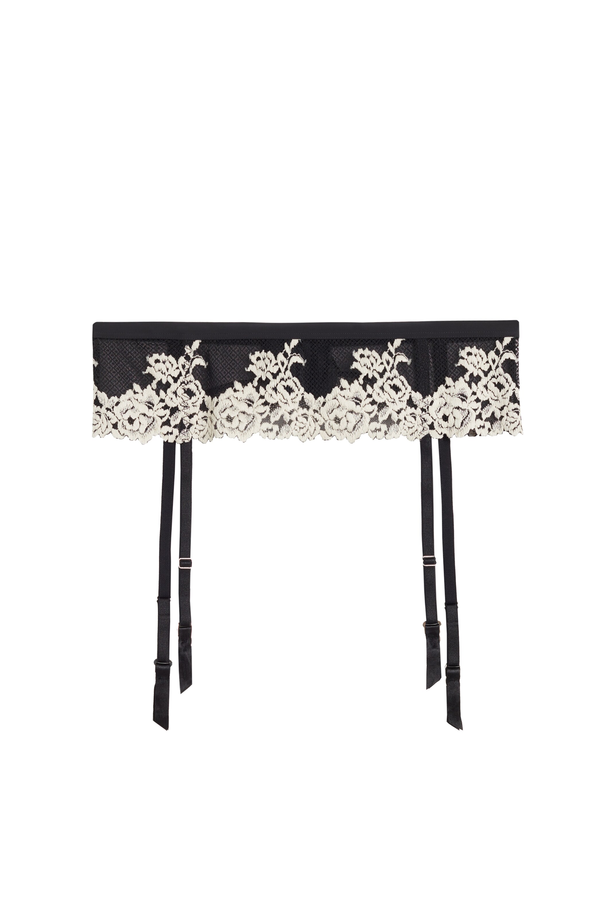 INTIMISSIMI Garter Belt in Black: front