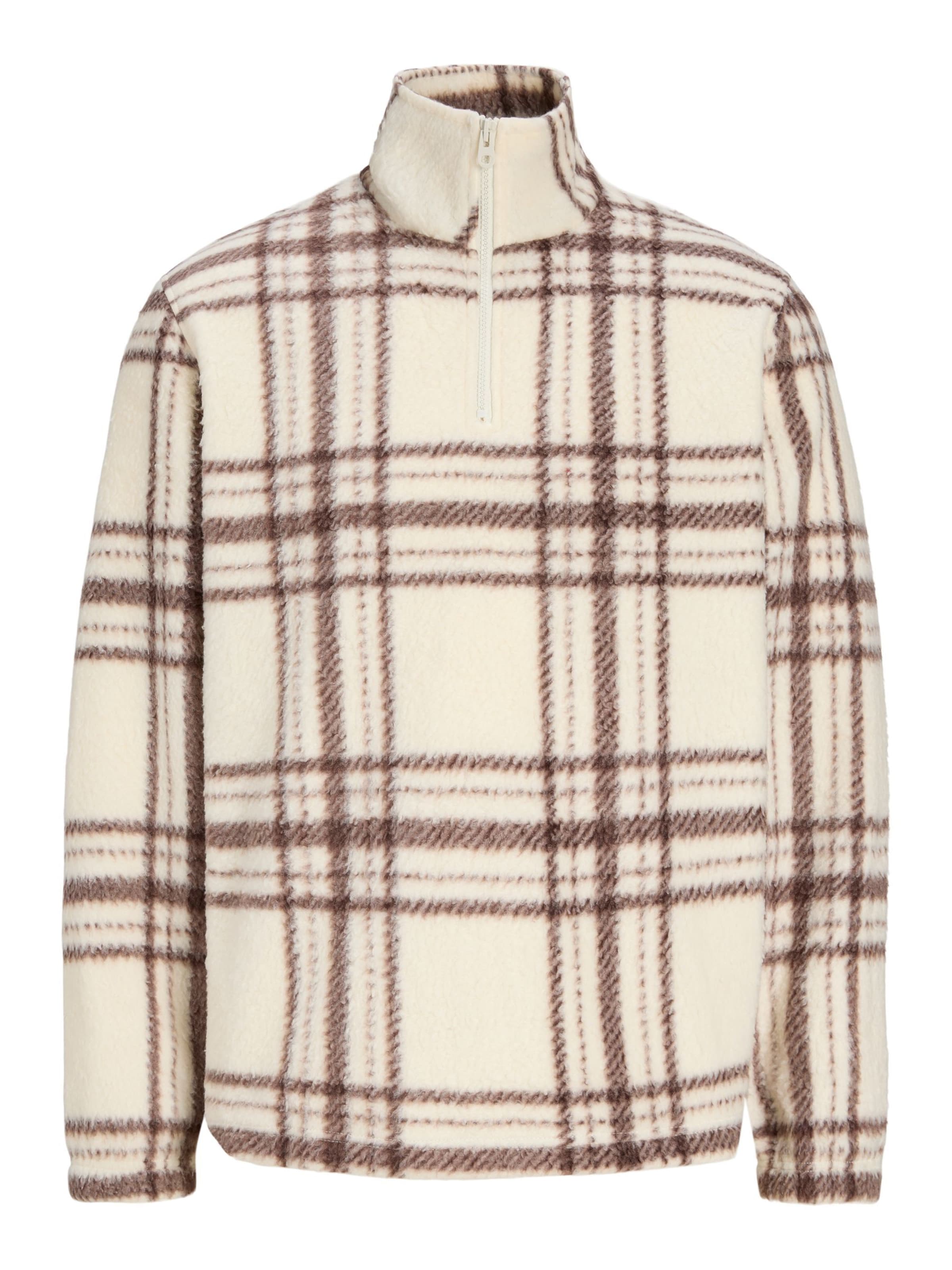 JACK & JONES Sweatshirt in Wit: voorkant