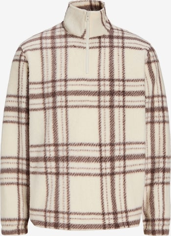 JACK & JONES Sweatshirt in Wit: voorkant
