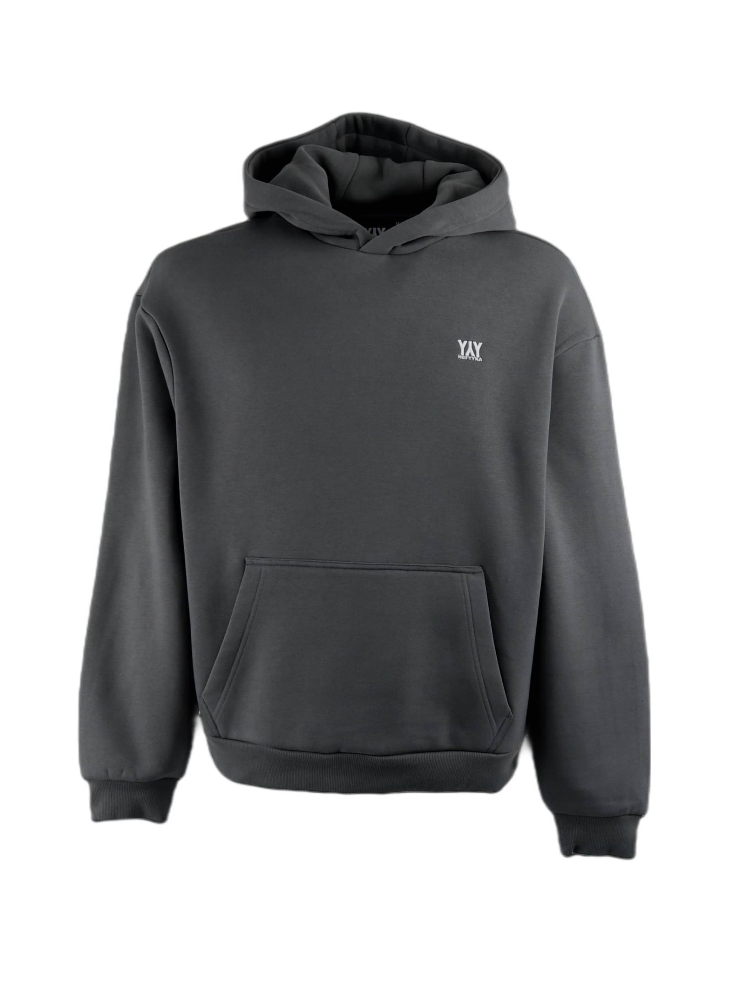 HEFTYKA Sweatshirt‌‌‌‌‌‌‌‌‌‌ in Grau: Vorderseite