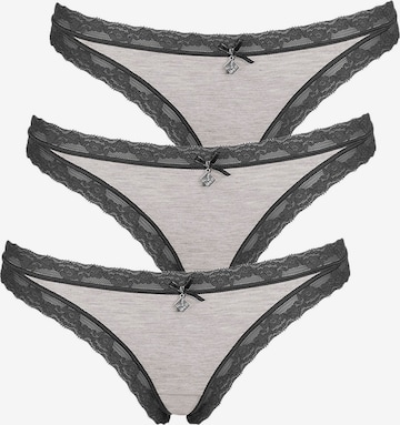 like it! String 'Kim' in Grau: Vorderseite