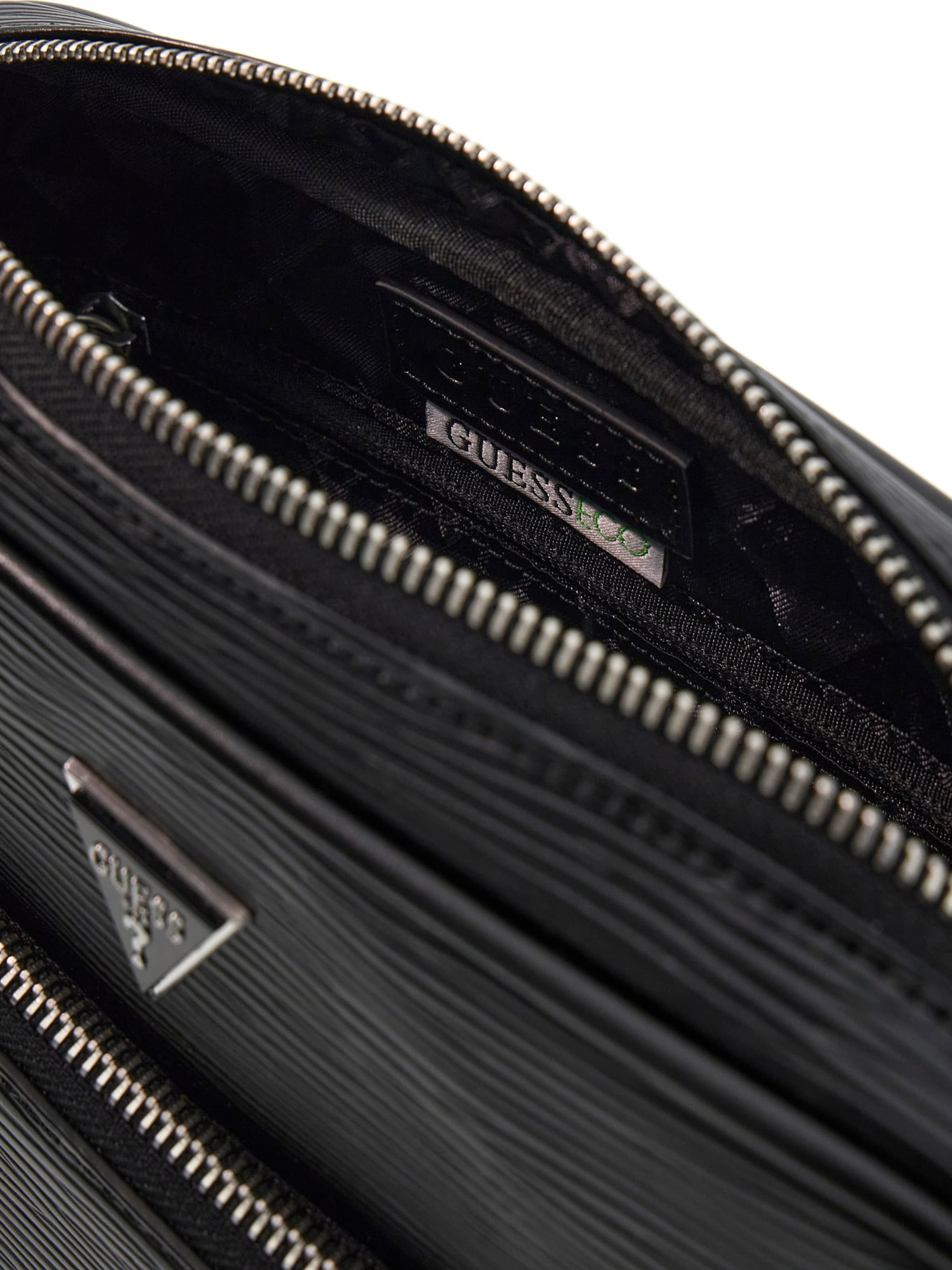 GUESS Taška přes rameno 'MILANO' – černá