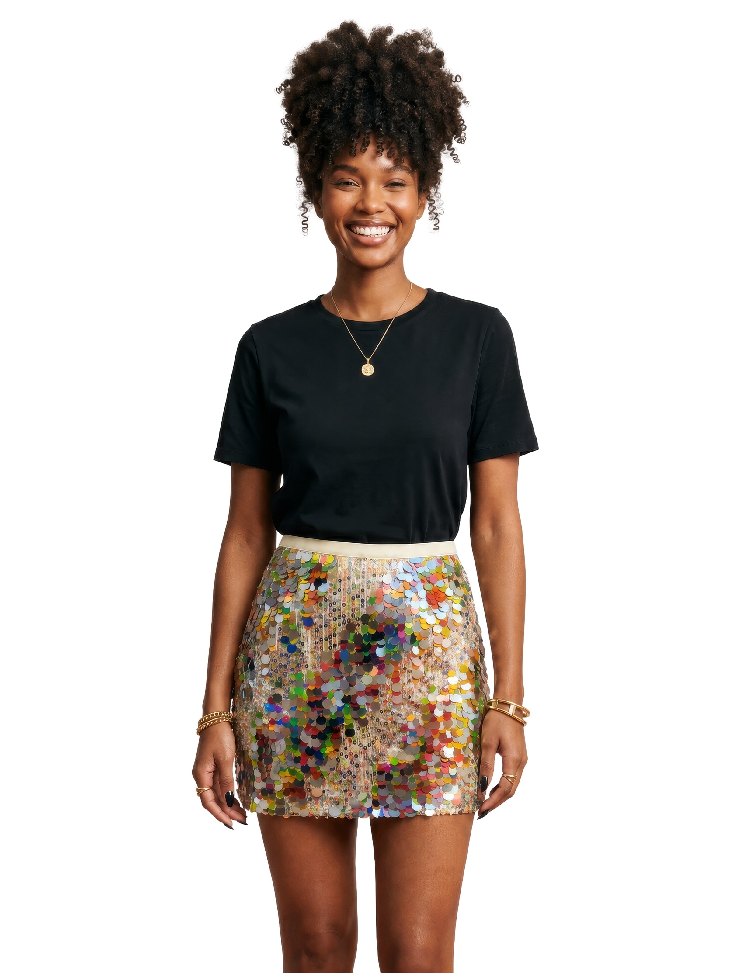 Fulgor Skirt 'Steicy' in Mixed colors: front