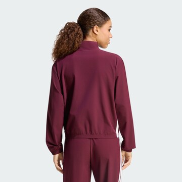 ADIDAS PERFORMANCE - Casaco de treino 'Train Essentials' em vermelho