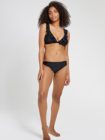 melns Shiwi Trijstūra formas Bikini augšdaļa 'Panama'