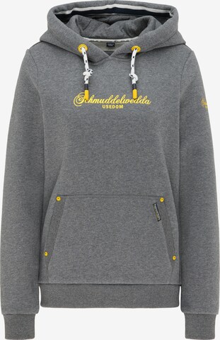 Schmuddelwedda Sweatshirt 'Usedom' in Grey: front