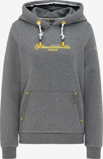 Schmuddelwedda Sweatshirt 'Usedom' in Yellow / mottled grey, Item view