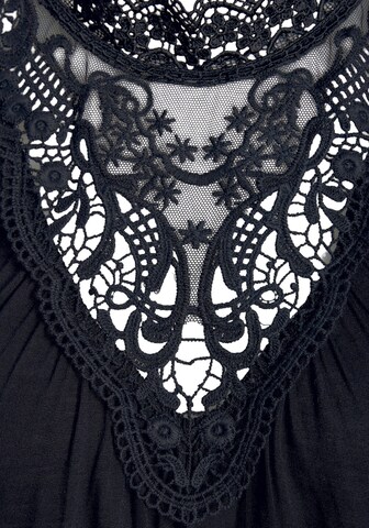 LASCANA Top – černá