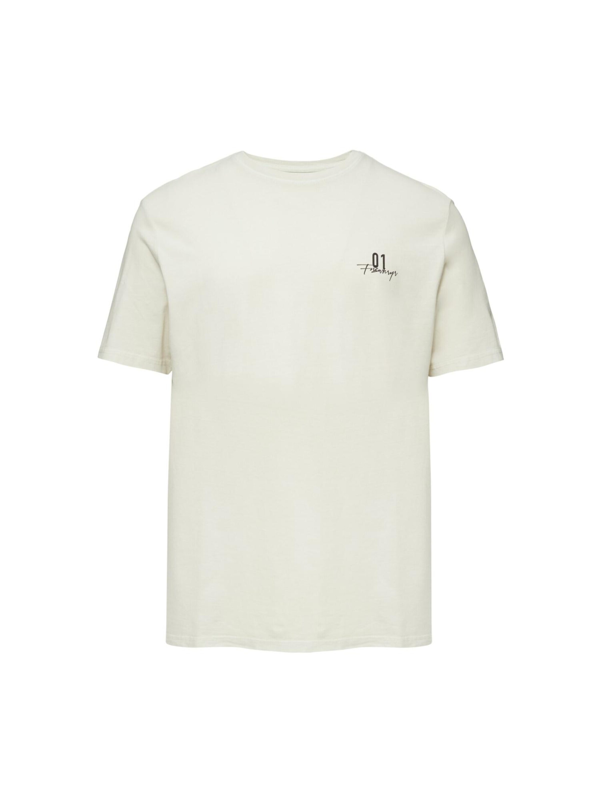 QS Shirt 'Q/S designed by - T-shirt' in Wit: voorkant